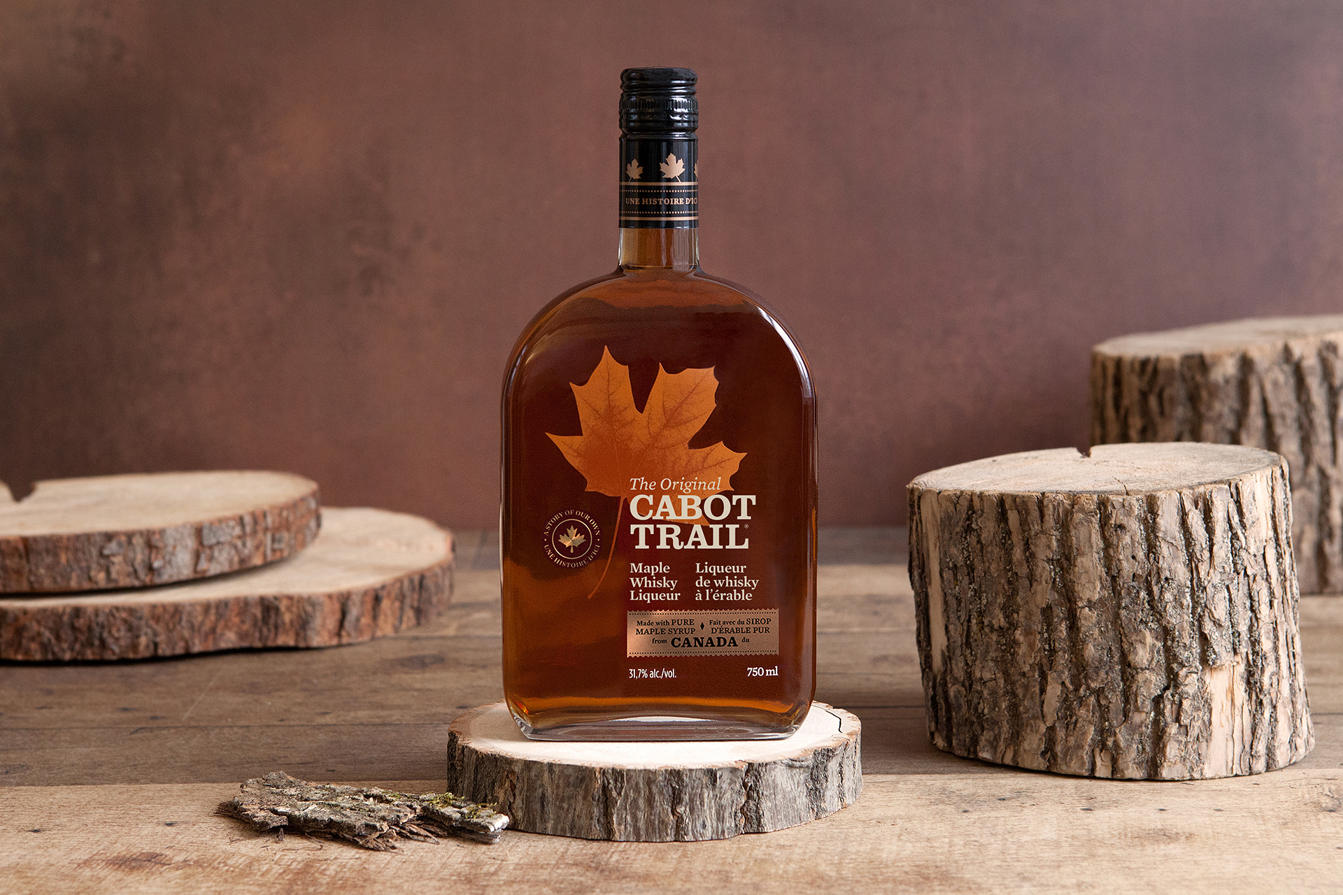 Whisky canadien à l'érable - coureur des bois
